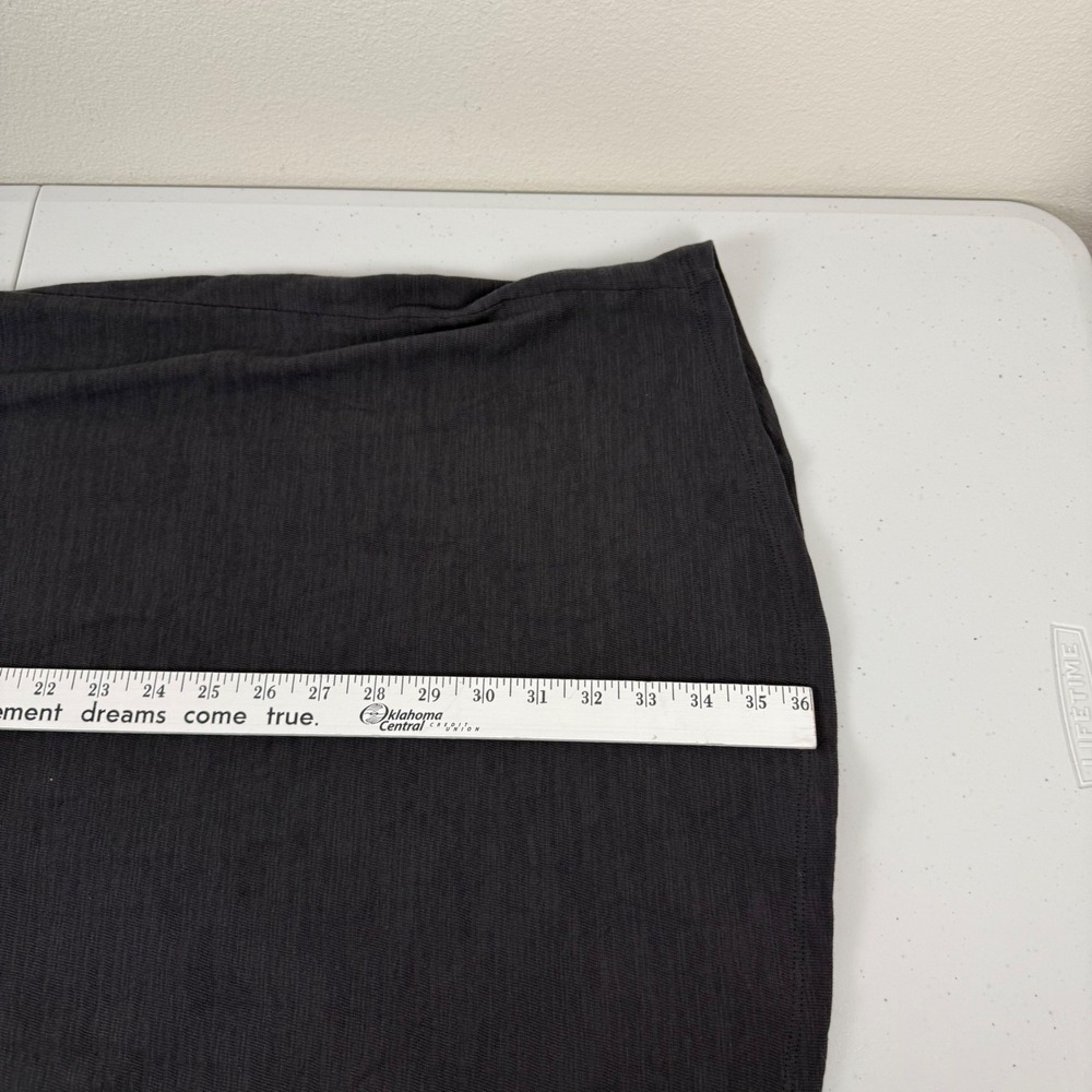 NWT Faherty Sunwashed Slub Muscle Dress WDU2440 Organic Cotton Black Size Large - Picture 8 of 8